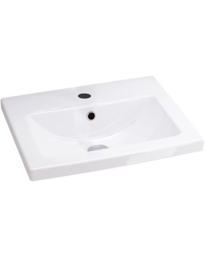 Тумба с раковиной белый глянец 50 см IDDIS Mirro New NMIR50Wi95K