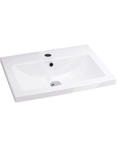 Тумба с раковиной белый глянец 60 см IDDIS Mirro New NMIR60Wi95K