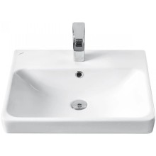 Тумба с раковиной бежевый/дуб веллингтон 55 см Акватон Оливия 1A2542K0OLVG0