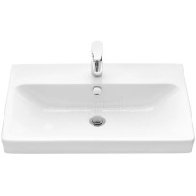 Тумба с раковиной бежевый/дуб веллингтон 70,5 см Акватон Оливия 1A2543K0OLVG0