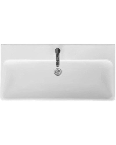 Тумба с раковиной грей/дуб ойстер 90 см Акватон Оливия 1A2544K0OLUG0