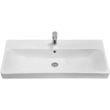 Тумба с раковиной грей/дуб ойстер 90 см Акватон Оливия 1A2544K0OLUG0