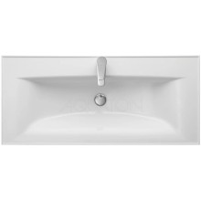 Тумба с раковиной белый глянец 100,2 см Акватон Мадрид 1A1280K4MA010