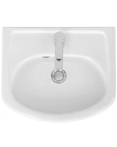 Тумба с раковиной белый глянец 45 см Акватон Мира 1A1044K1MR010