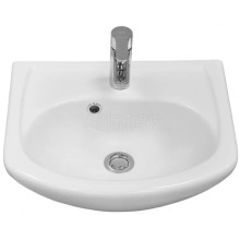 Тумба с раковиной белый глянец 45 см Акватон Мира 1A1044K1MR010