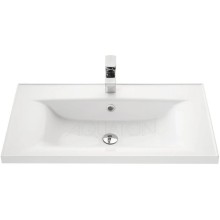 Тумба с раковиной белый глянец 80,2 см Акватон Диор 1A1678K2DR010