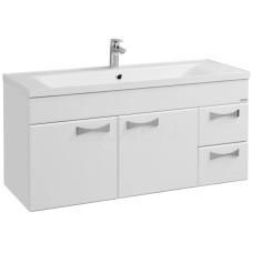 Тумба с раковиной белый глянец 120,2 см Акватон Диор 1A1106K2DR010