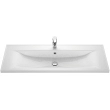 Тумба с раковиной белый глянец 120,2 см Акватон Диор 1A1106K2DR010