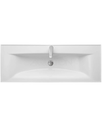 Тумба с раковиной белый глянец 120,2 см Акватон Диор 1A1106K2DR010