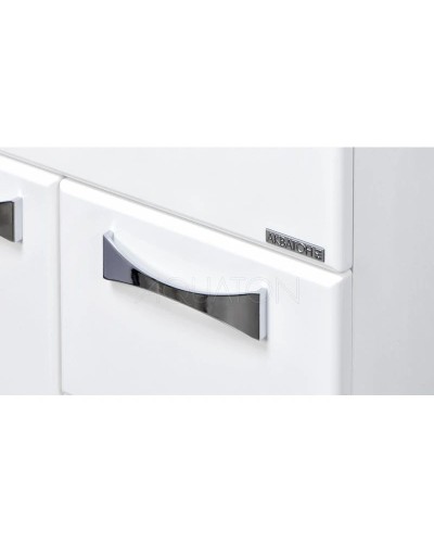 Тумба с раковиной белый глянец 120,2 см Акватон Диор 1A1106K2DR010