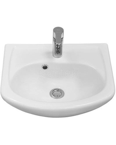 Тумба с раковиной белый глянец 45 см Акватон Колибри 1A0652K1KO01L