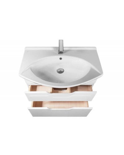 Тумба под раковину Dreja Laguna Plus 105 99.0108 Белый глянец