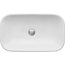 Тумба с раковиной дуб эндгрейн/белый матовый 100 см Акватон Мишель 1A2441K2MIX40