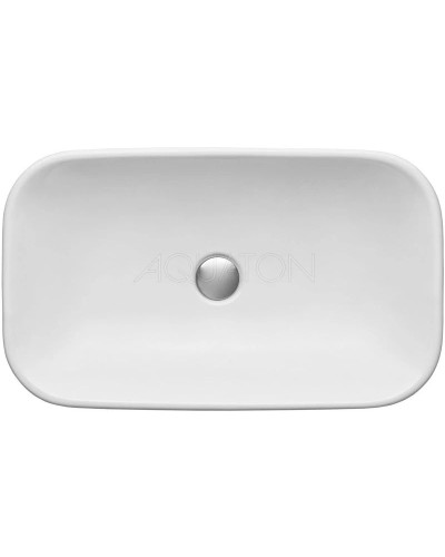 Тумба с раковиной дуб эндгрейн/белый матовый 100 см Акватон Мишель 1A2441K2MIX40