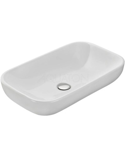 Тумба с раковиной дуб рустикальный/фьорд 80 см Акватон Мишель 1A2568K2MIX30