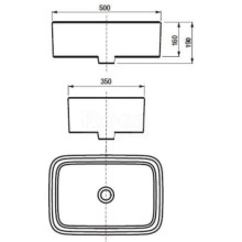 Тумба с раковиной дуб рустикальный/фьорд 80 см Акватон Мишель 1A2568K3MIX30