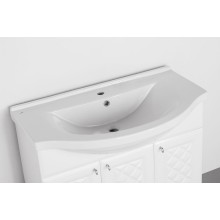 Тумба под раковину Style Line Канна 90 Белый глянец