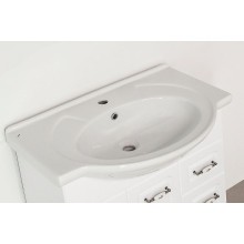 Тумба под раковину Style Line Олеандр 2 Люкс 75 ЛС-00000048 Белая