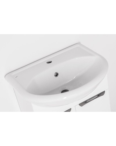 Тумба под раковину Style Line Жасмин 55 Белый глянец