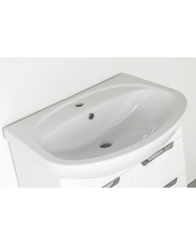 Тумба под раковину Style Line Жасмин 65 Белый глянец