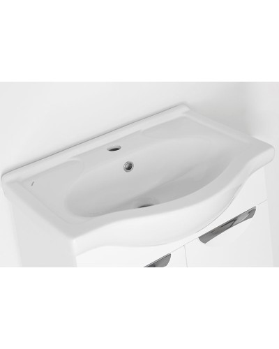 Тумба под раковину Style Line Жасмин 60 Белый глянец