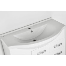 Тумба под раковину Style Line Венеция 90 Белый глянец