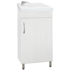 Тумба под раковину Style Line Эко Стандарт 1 Комо 40 Белый глянец