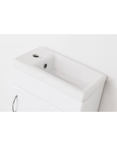 Тумба под раковину Style Line Эко Стандарт 1 Комо 40 Белый глянец