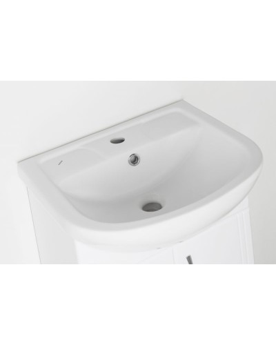 Тумба под раковину Style Line Эко Стандарт 10 Ладога 50 Белый глянец