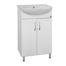 Тумба под раковину Style Line Эко Стандарт 9 Уют 55 Белый глянец