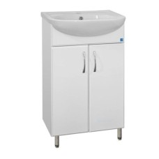 Тумба под раковину Style Line Эко Стандарт 9 Уют 55 Белый глянец