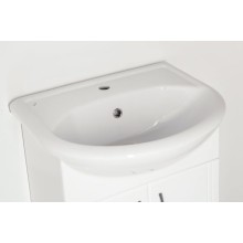 Тумба под раковину Style Line Эко Стандарт 9 Уют 55 Белый глянец