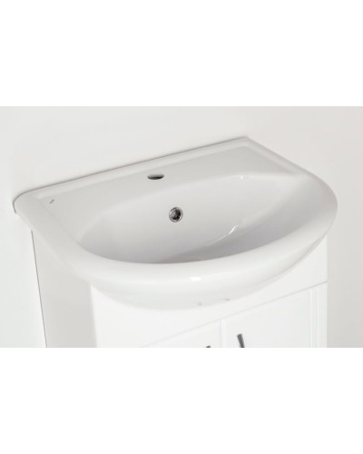 Тумба под раковину Style Line Эко Стандарт 9 Уют 55 Белый глянец