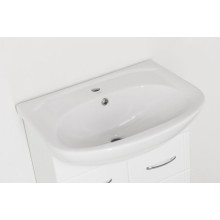 Тумба под раковину Style Line Эко Стандарт 11 Эрика 61 Белый глянец