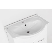 Тумба под раковину Style Line Эко Стандарт 22 Байкал 65 Белый глянец