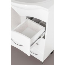 Тумба под раковину Style Line Эко Стандарт 22 Байкал 65 Белый глянец