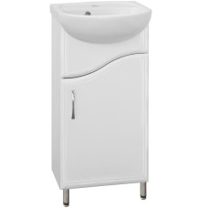 Тумба под раковину Style Line Эко Волна 2 Уют 45 Белый глянец