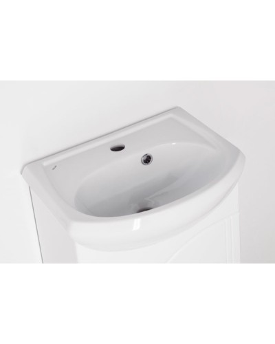 Тумба под раковину Style Line Эко Волна 2 Уют 45 Белый глянец