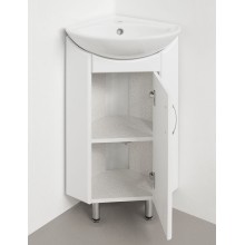 Тумба под раковину Style Line Веер 30 Белый глянец