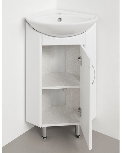 Тумба под раковину Style Line Веер 30 Белый глянец