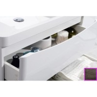 Тумба с раковиной темный дуб 80 см BelBagno Ancona-N ANCONA-N-800-2C-SO-RW + EA-800-LVB