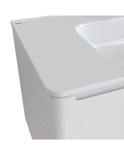 Тумба с раковиной белый глянец 100 см IDDIS Edifice EDI10WFi95K