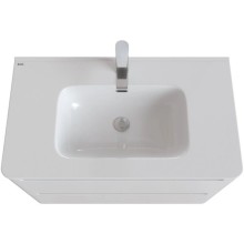 Тумба с раковиной белый глянец 82 см IDDIS Edifice EDI80WFi95K