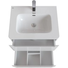 Тумба с раковиной белый глянец 60 см IDDIS Edifice EDI60WFi95K