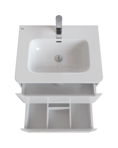 Тумба с раковиной белый глянец 60 см IDDIS Edifice EDI60WFi95K