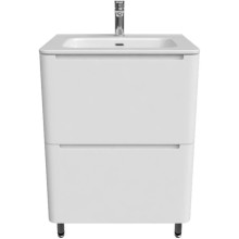 Тумба с раковиной белый глянец 60 см IDDIS Edifice EDI60WFi95K