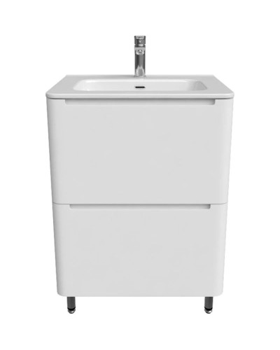 Тумба с раковиной белый глянец 60 см IDDIS Edifice EDI60WFi95K