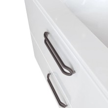 Тумба с раковиной белый глянец 100 см IDDIS Brick BRI10WFi95K