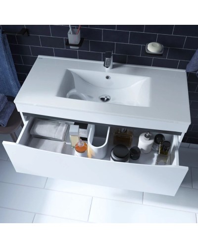 Тумба с раковиной белый 100,3 см IDDIS Cloud CLO10WFi95K