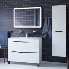 Тумба с раковиной белый 100,3 см IDDIS Cloud CLO10WFi95K